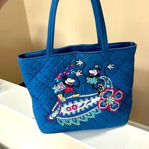 Disney Vera Bradley Large Tote with FREE Matching Lanyard